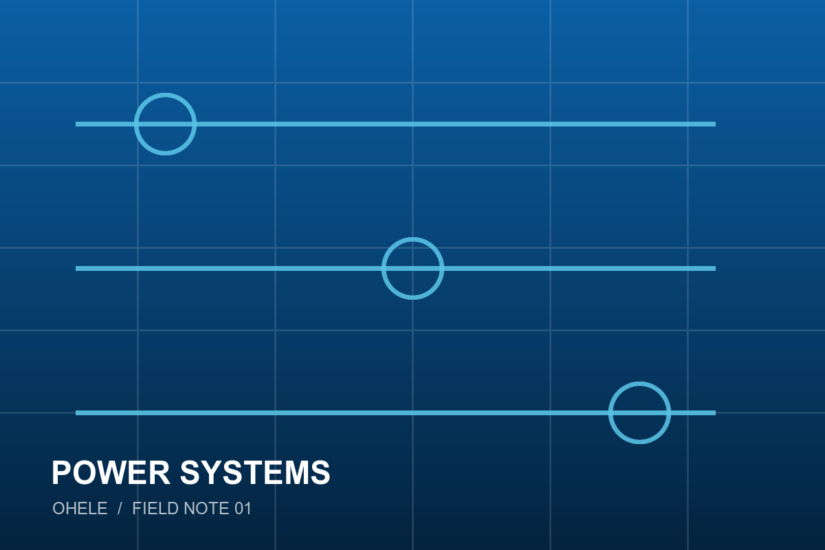 How Power Moves From the Grid to a Low-Voltage Panel