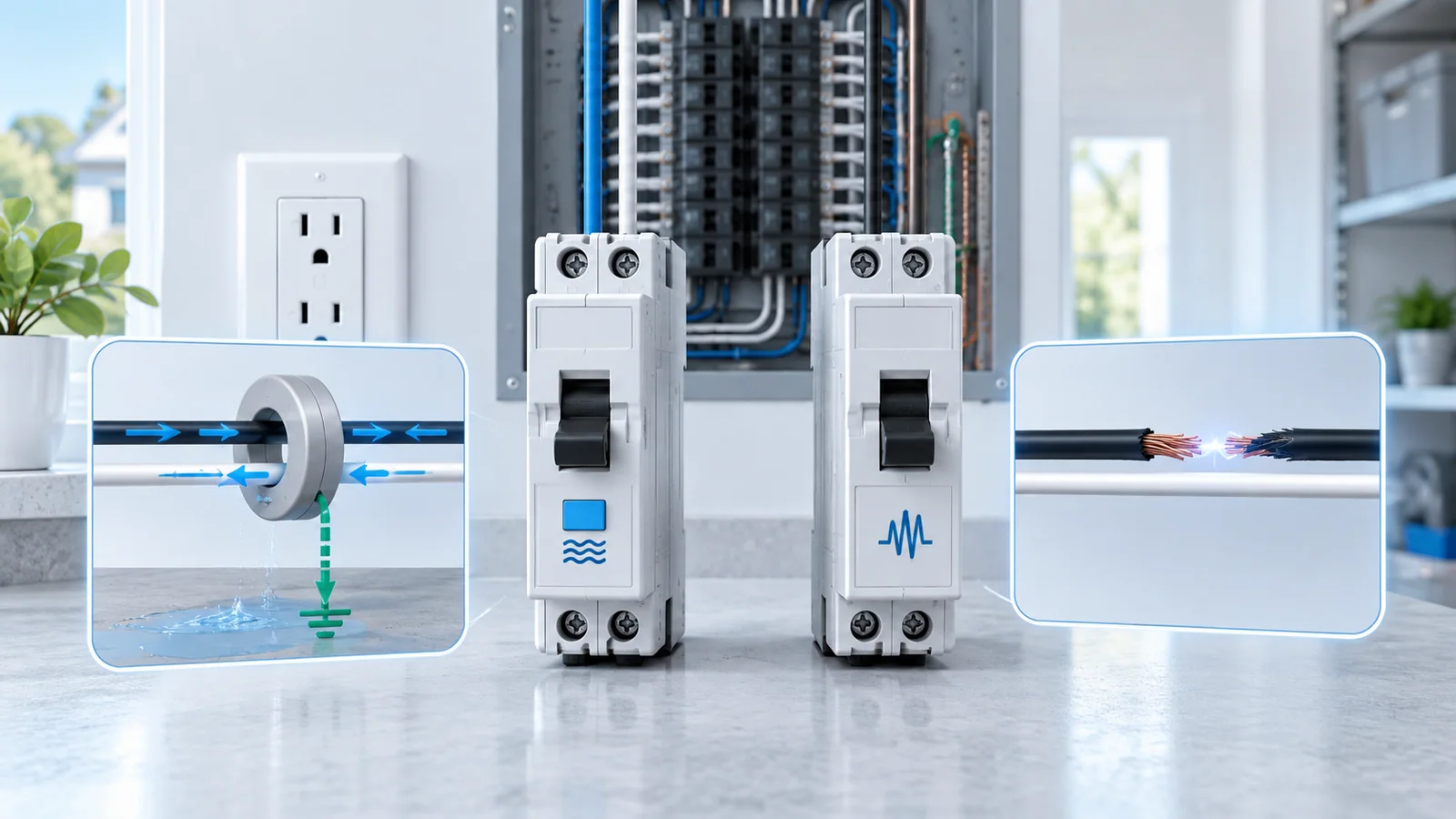 GFCI vs. AFCI: What Each Device Protects Against