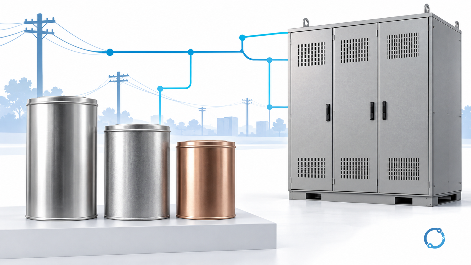 Inside a Capacitor Bank Panel: Power Paths, Sensing and Step Control